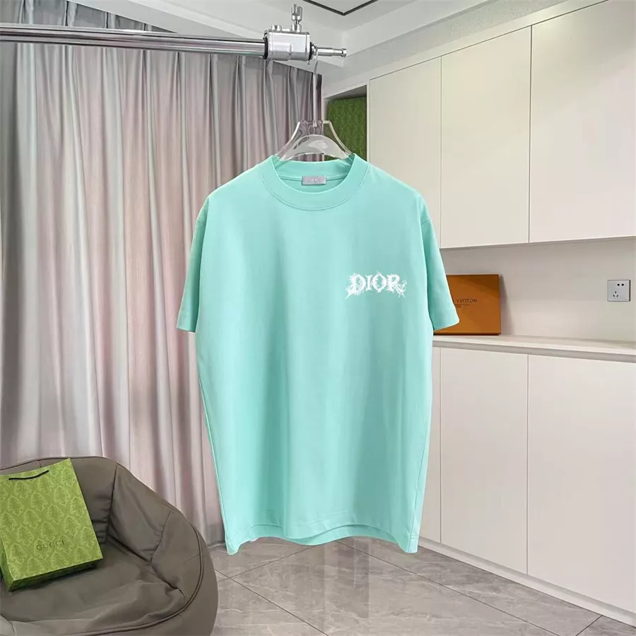 Christian Dior T-Shirts Short Sleeved For Unisex Unique 2213