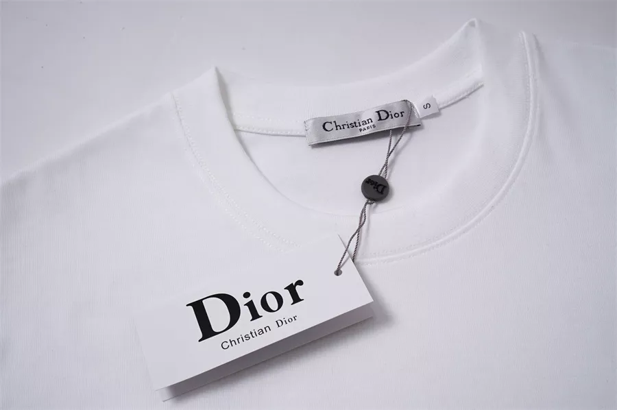 Christian Dior T-Shirts Short Sleeved For Unisex Vibrant 8788