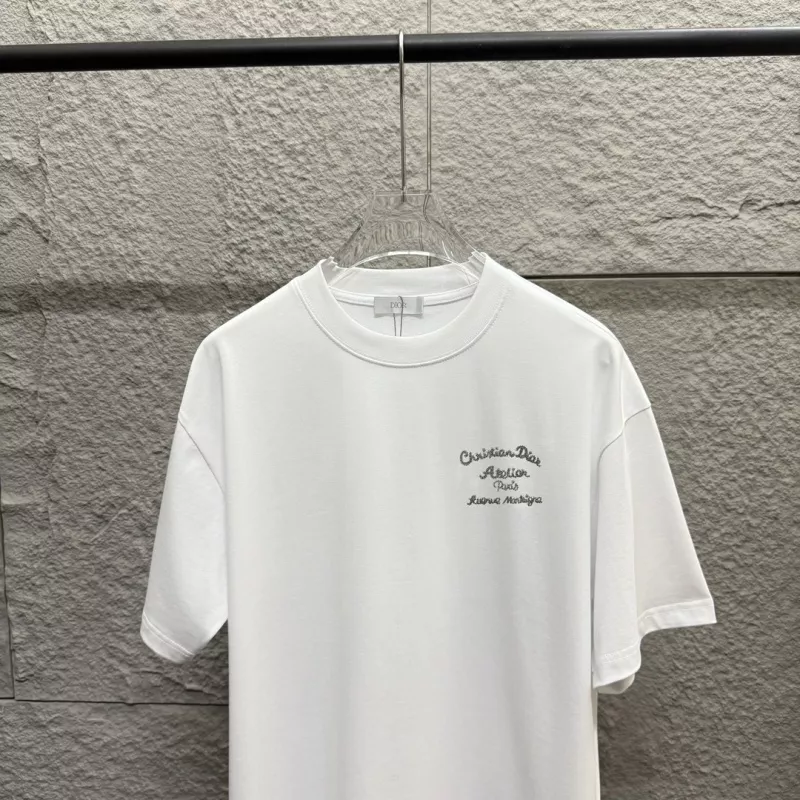 Christian Dior T-Shirts Short Sleeved For Unisex WellDesigned 7995