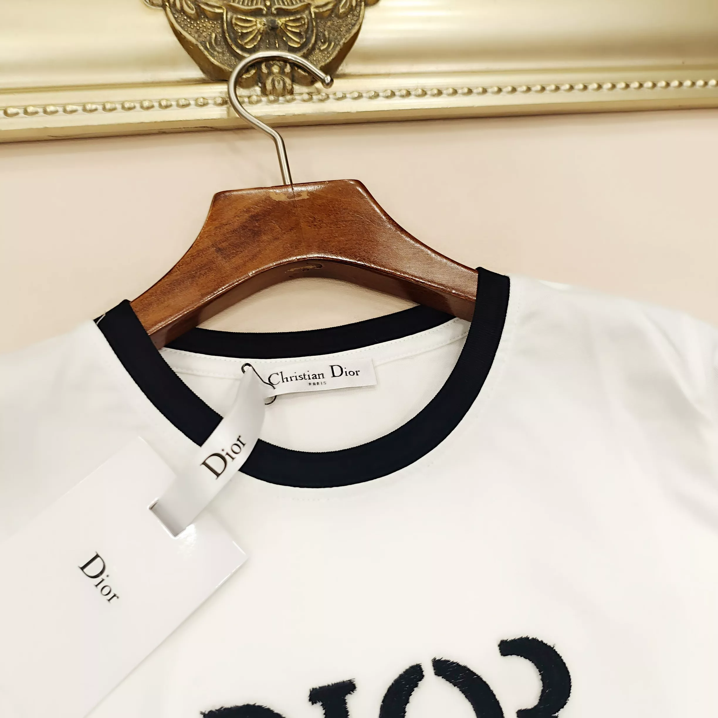 Christian Dior T-Shirts Short Sleeved For Women BestValue 557