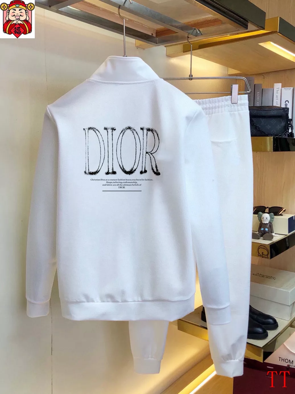 Christian Dior Tracksuits Long Sleeved For Men Comfortable 7136
