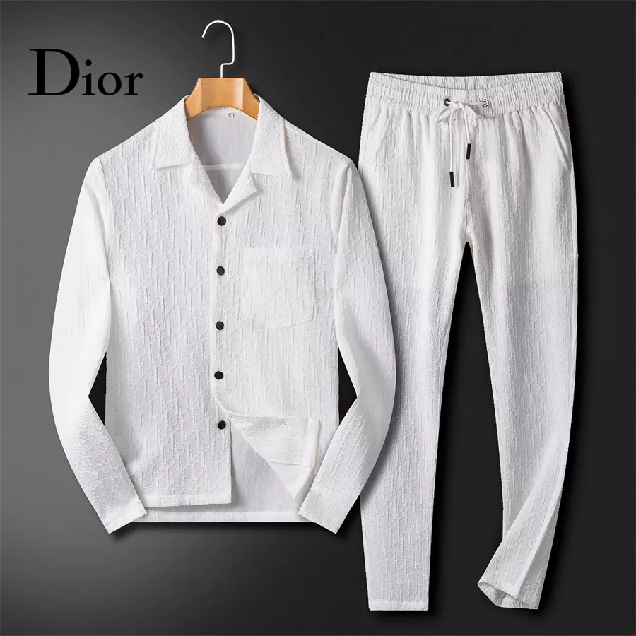Christian Dior Tracksuits Long Sleeved For Men Cozy 4325