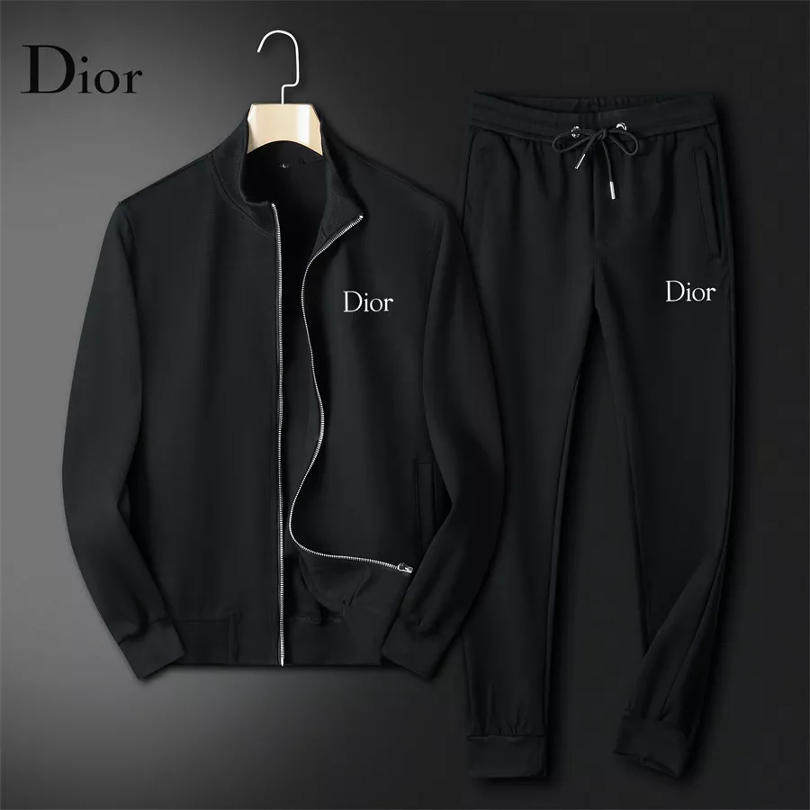 Christian Dior Tracksuits Long Sleeved For Men Practical 6648