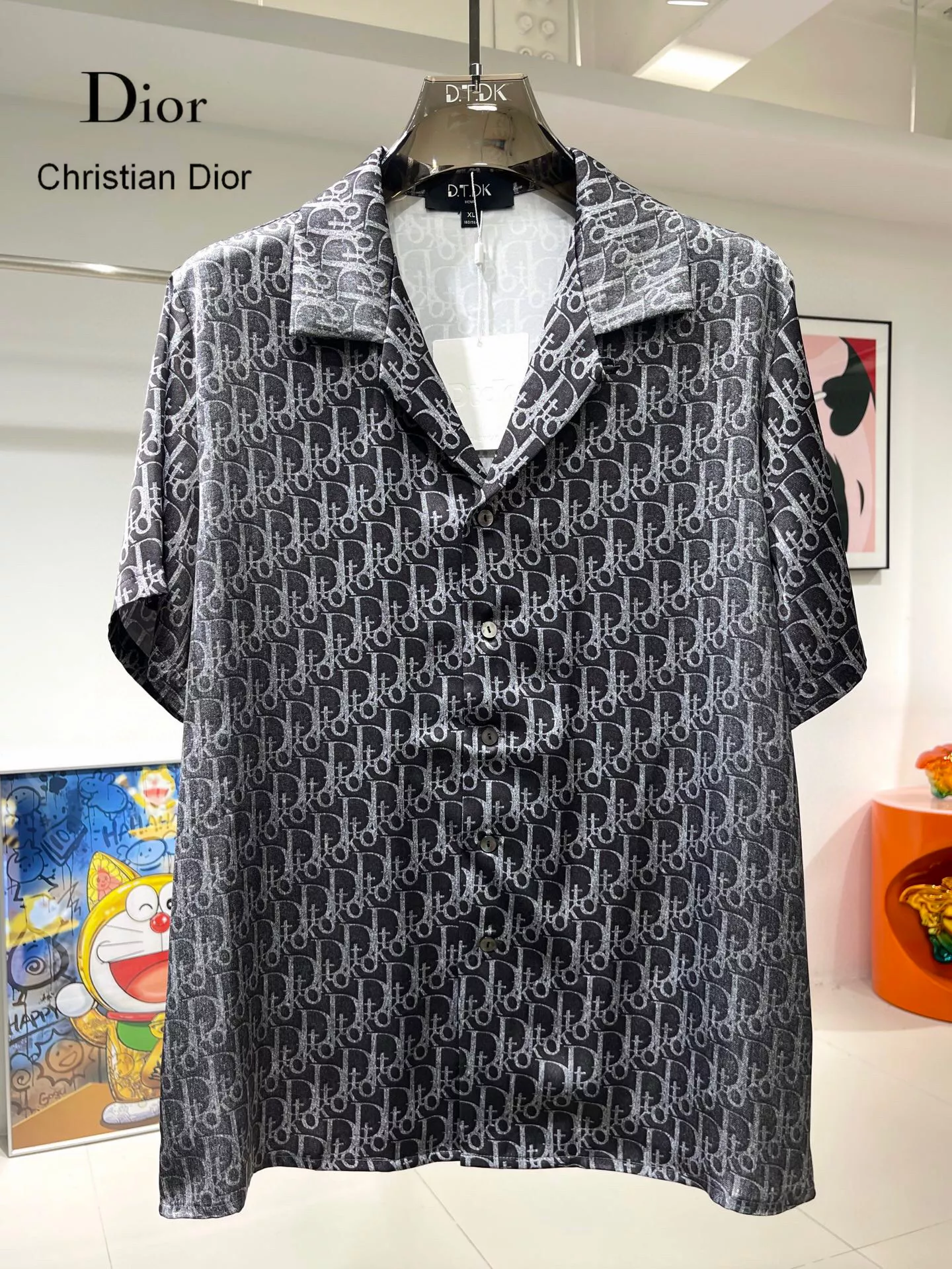 Christian Dior Tracksuits Short Sleeved For Men Compact 4133