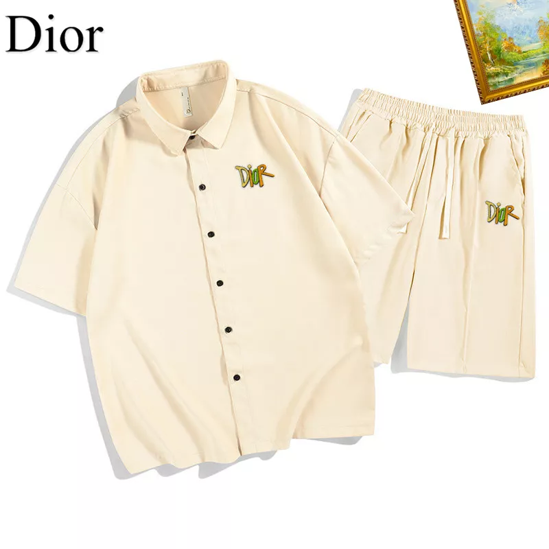 Christian Dior Tracksuits Short Sleeved For Men Reliable 272