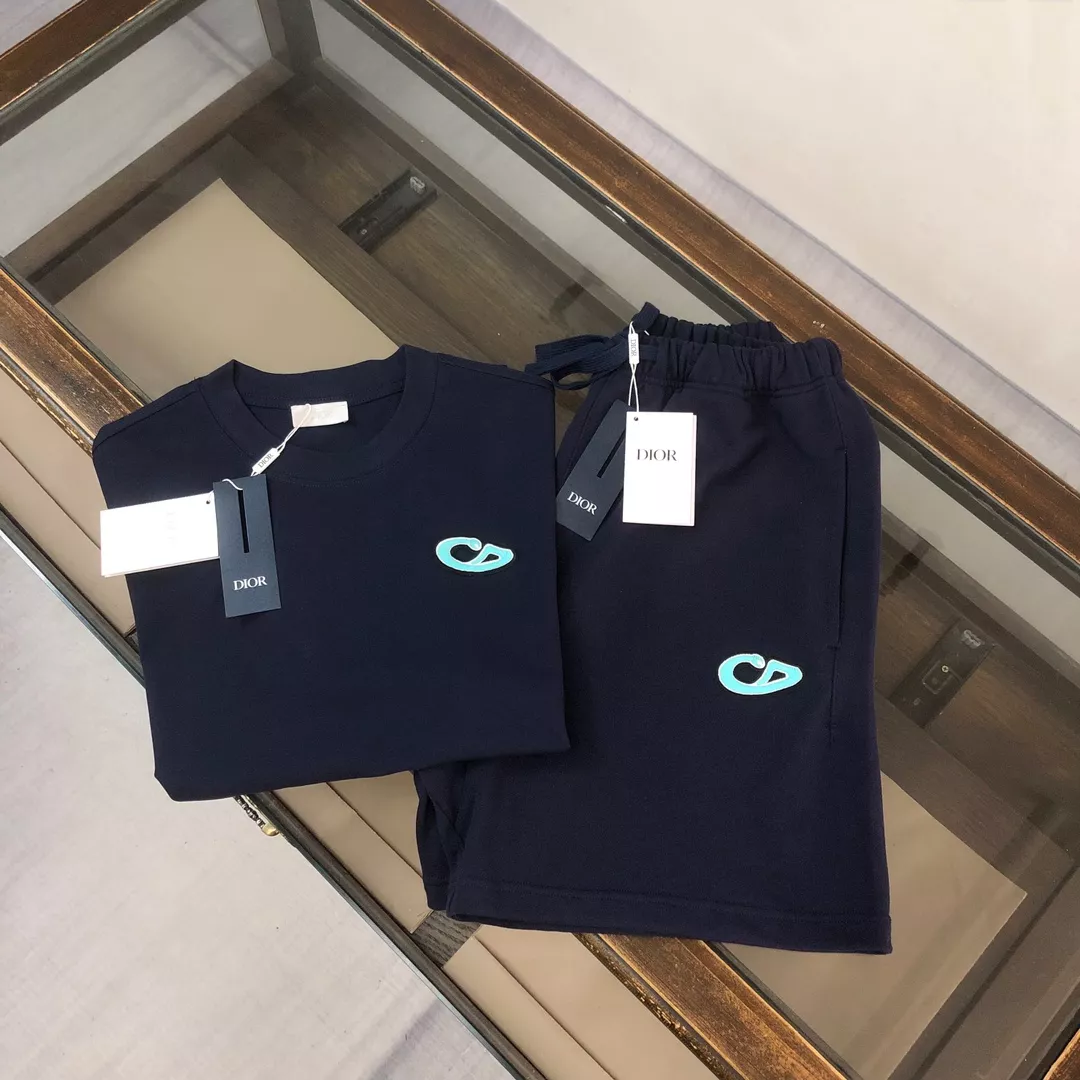 Christian Dior Tracksuits Short Sleeved For Unisex Lightweight 1679