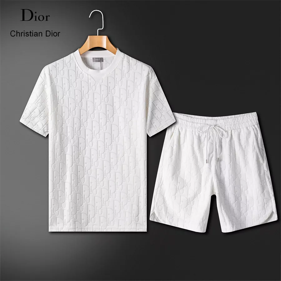 Christian Dior Tracksuits Short Sleeved For Unisex Modern 5912