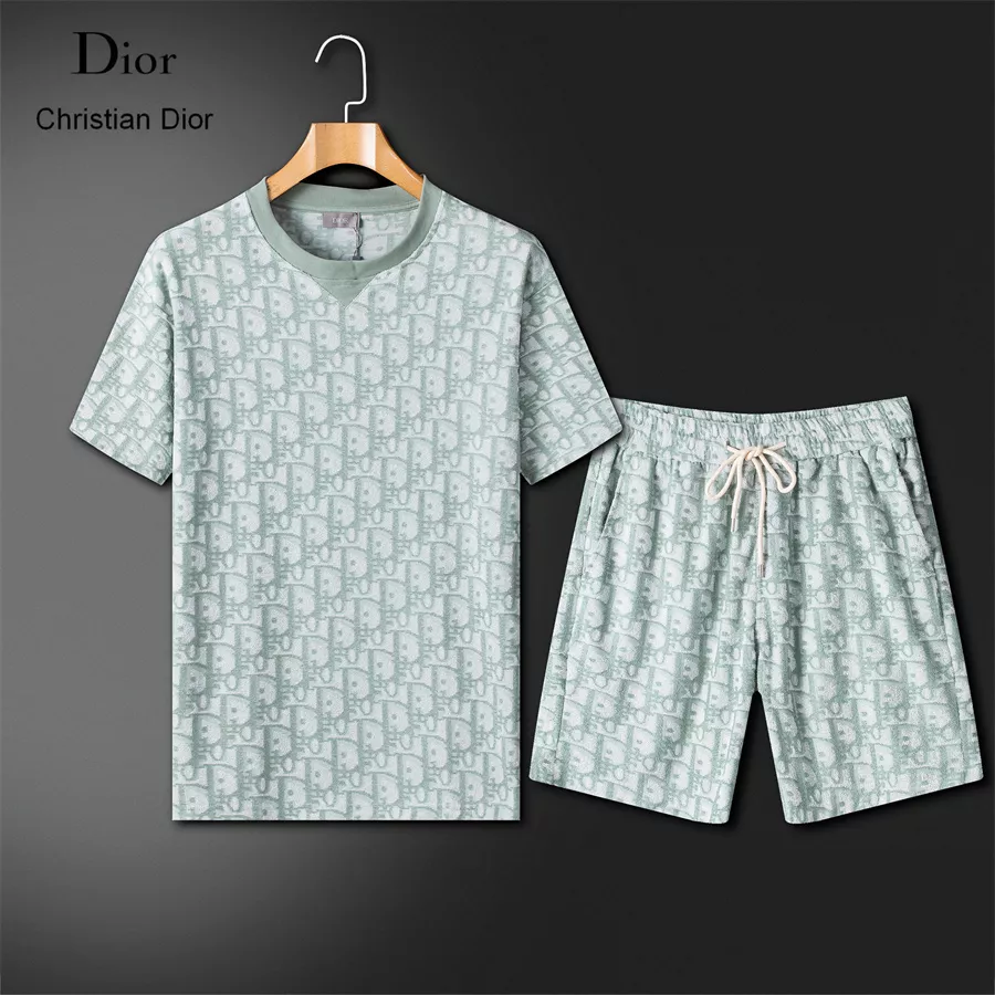 Christian Dior Tracksuits Short Sleeved For Unisex Practical 7435