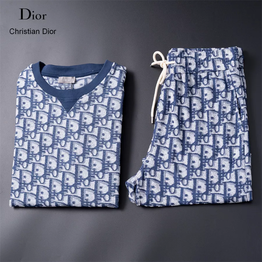 Christian Dior Tracksuits Short Sleeved For Unisex TopPick 7799