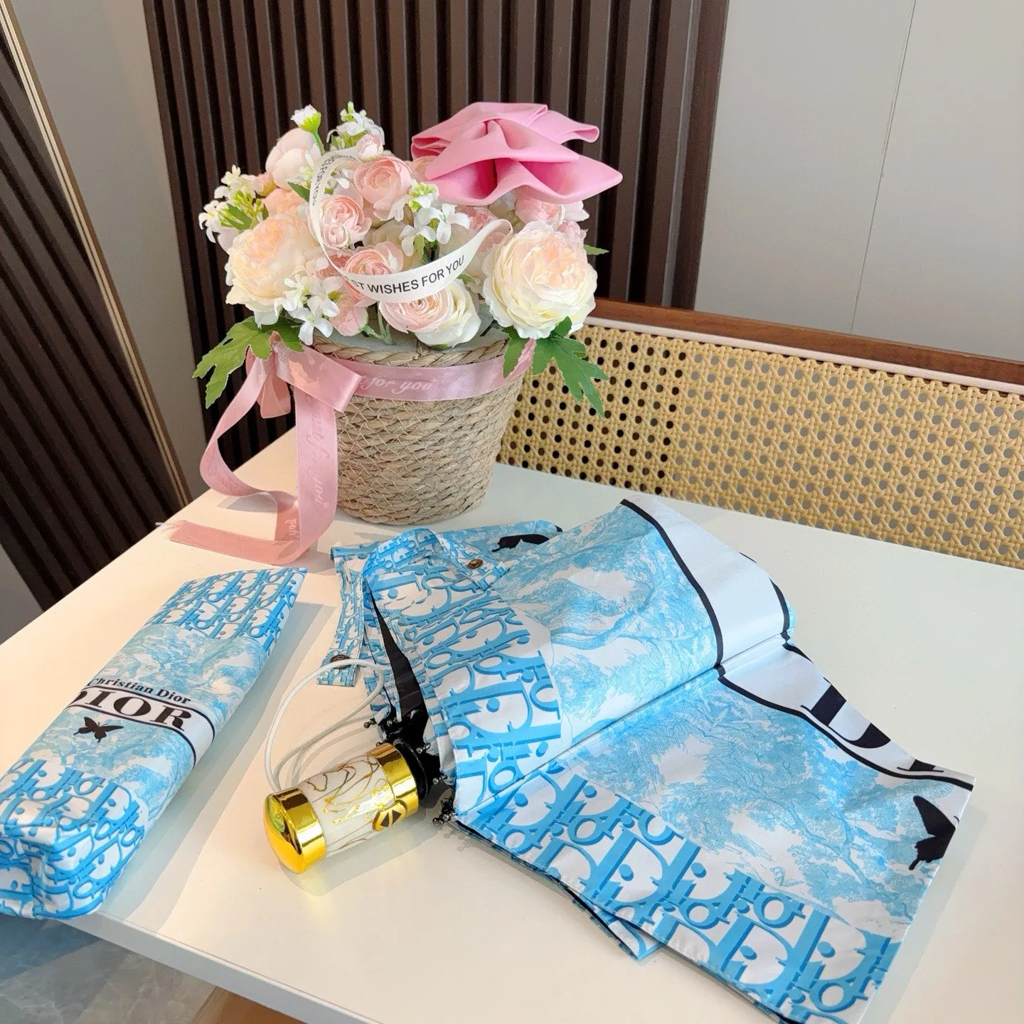 Christian Dior Umbrellas Elegant 8785