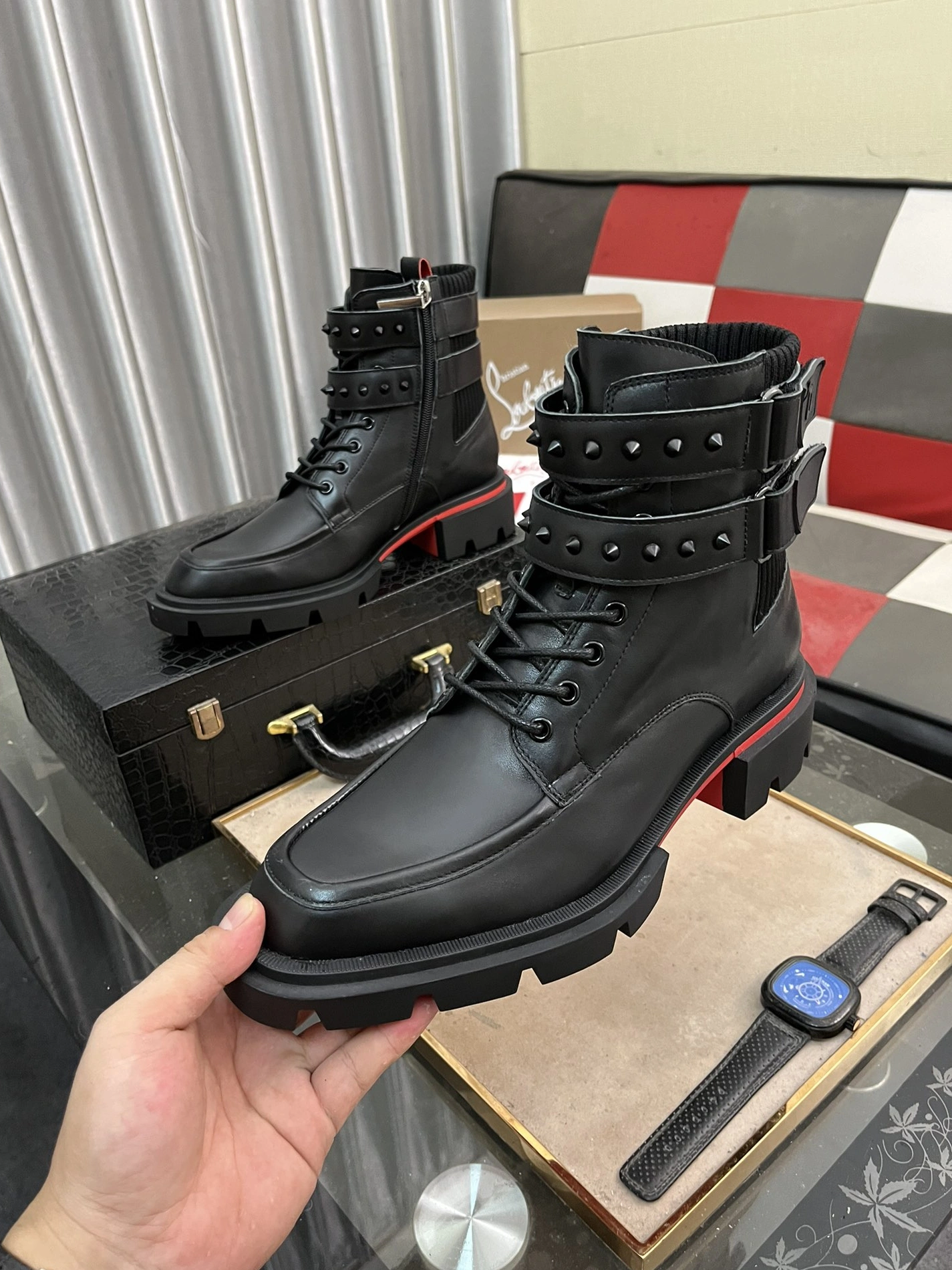 Christian Louboutin Boots For Men BestValue 4313