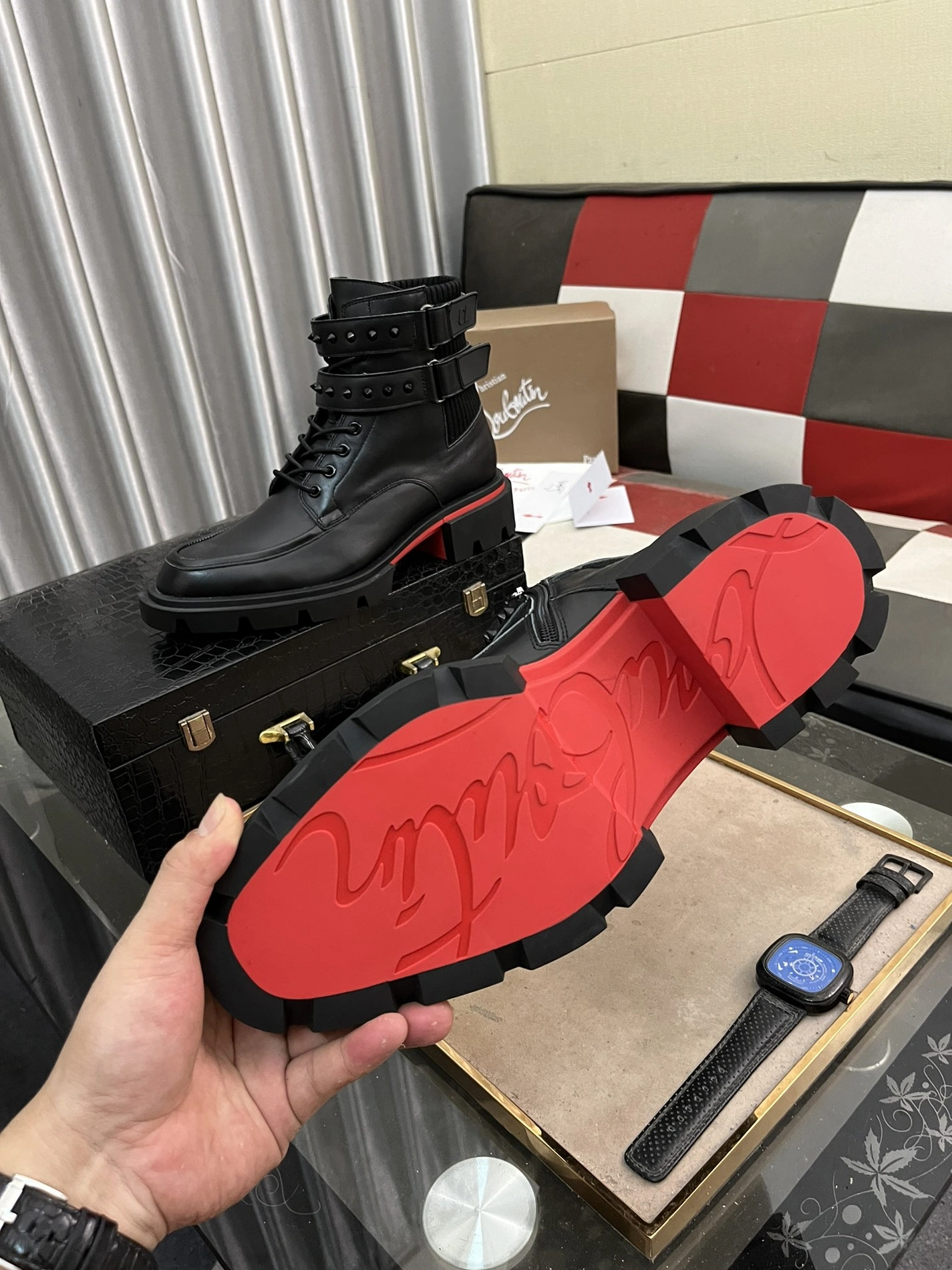 Christian Louboutin Boots For Men BestValue 4313