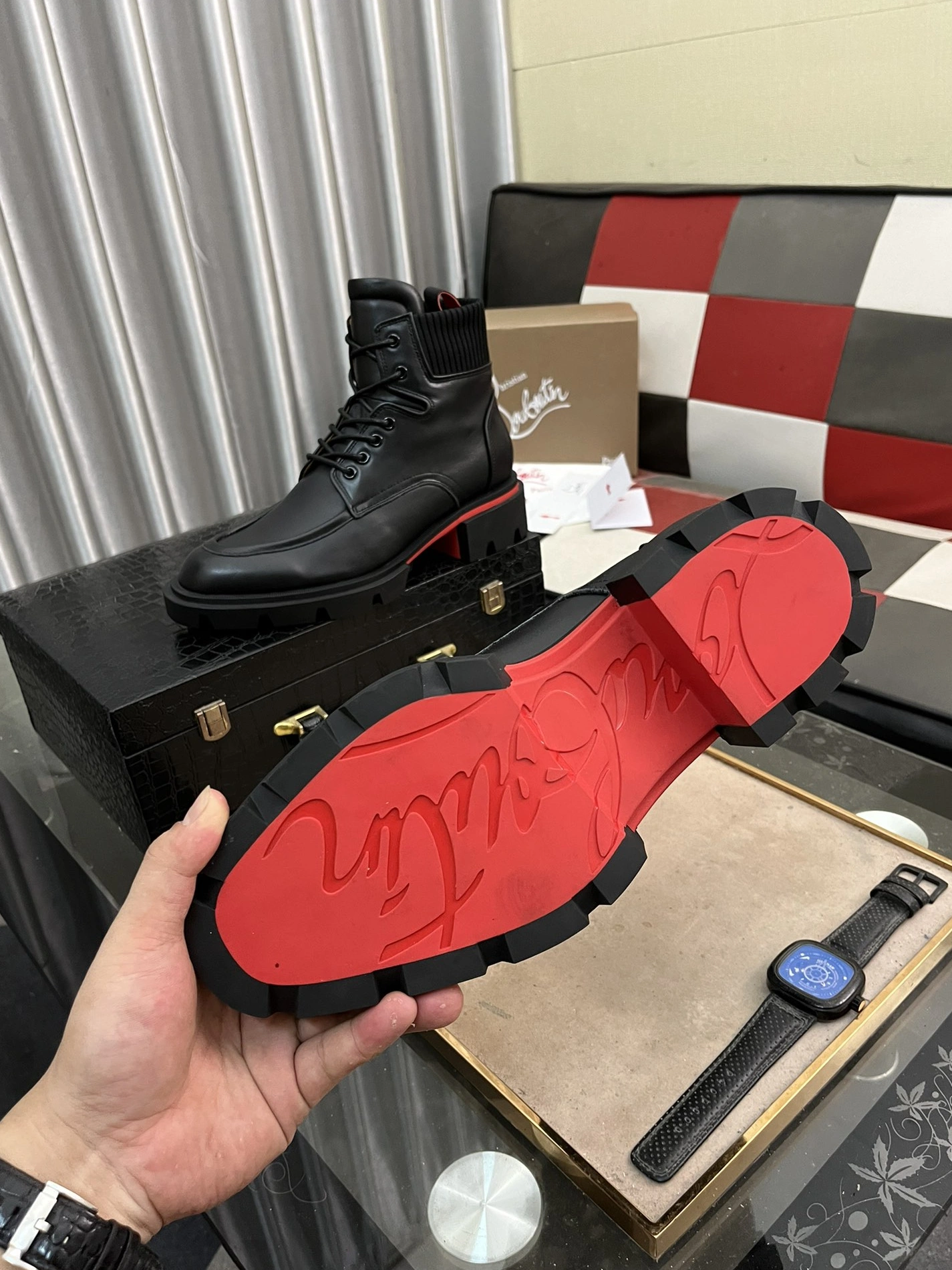 Christian Louboutin Boots For Men Functional 2157
