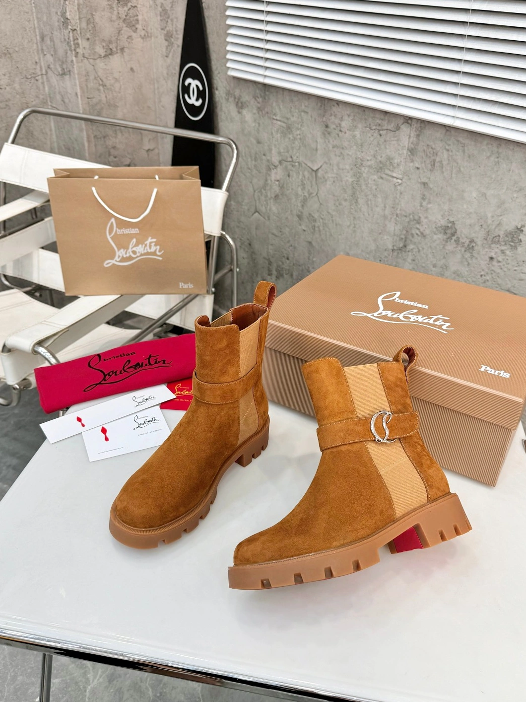 Christian Louboutin Boots For Women Stylish 7728