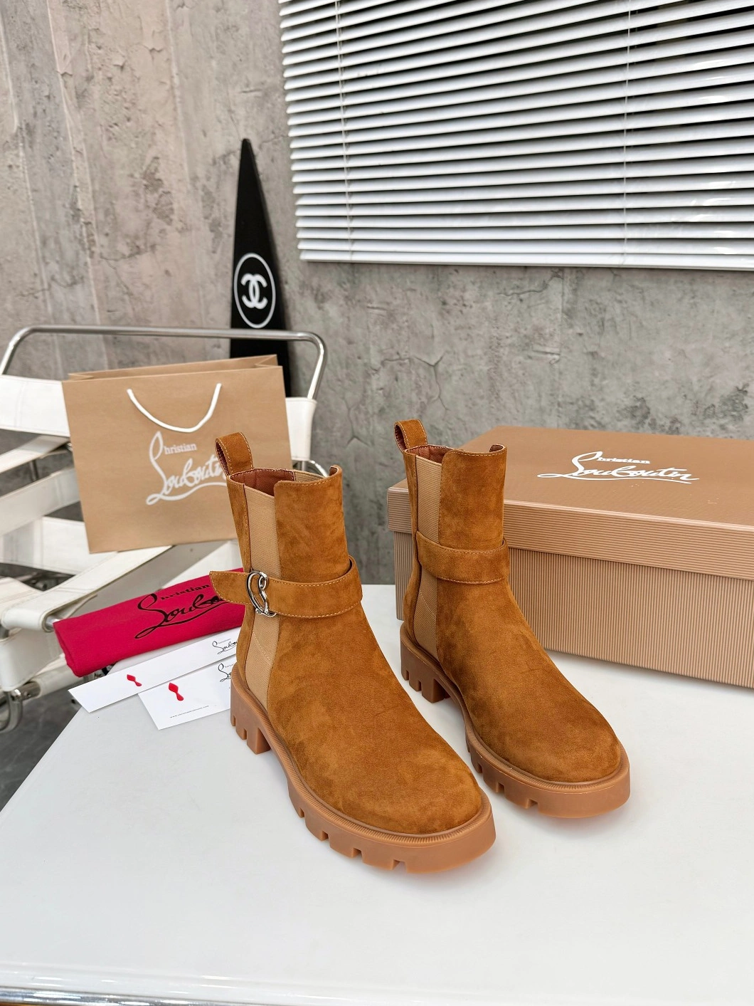 Christian Louboutin Boots For Women Stylish 7728