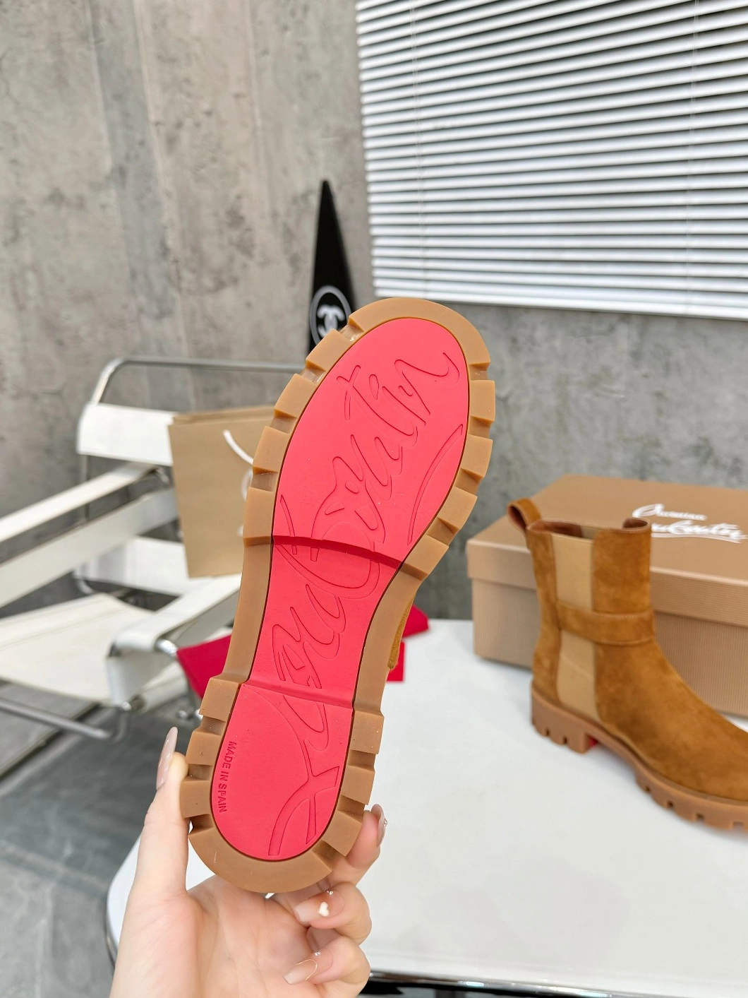 Christian Louboutin Boots For Women Stylish 7728