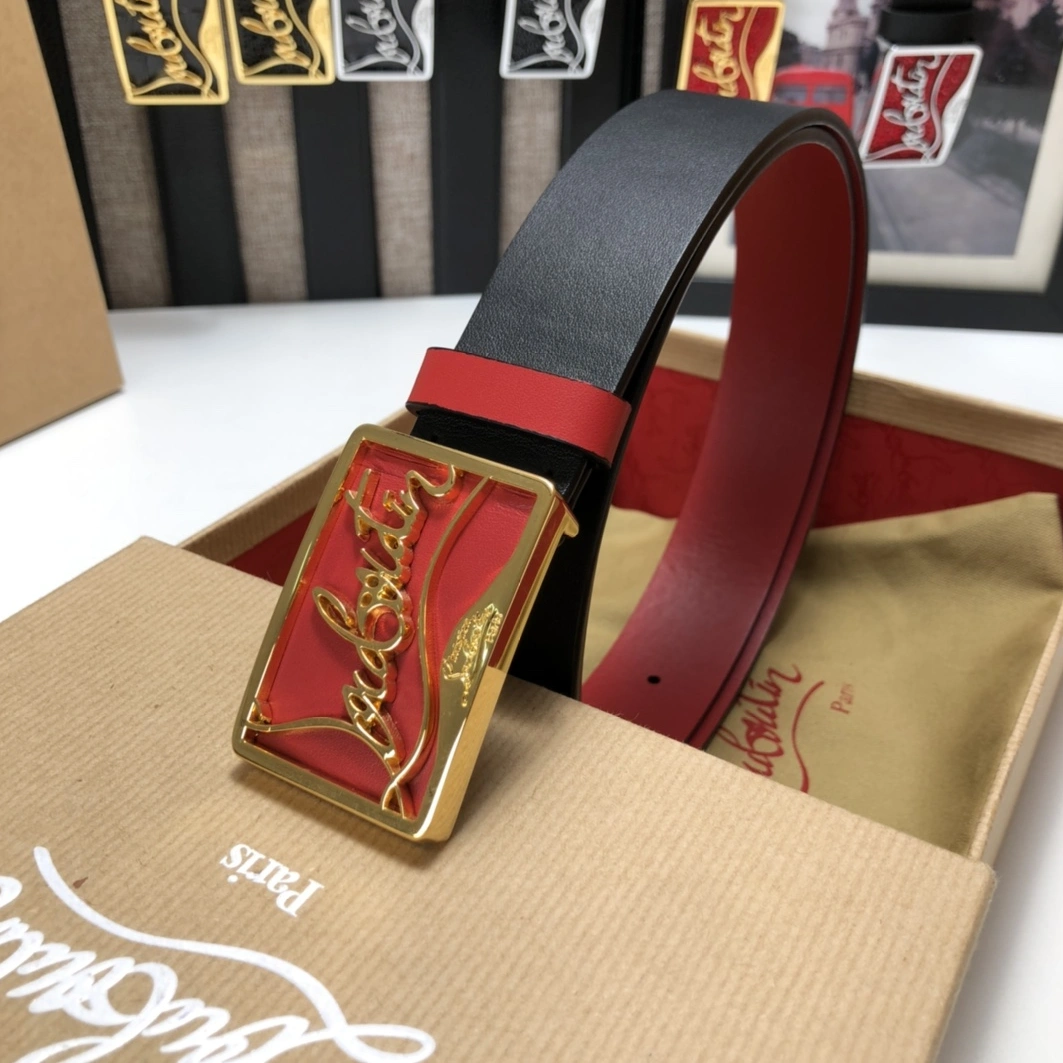 Christian Louboutin CL AAA Quality Belts Bright 3407