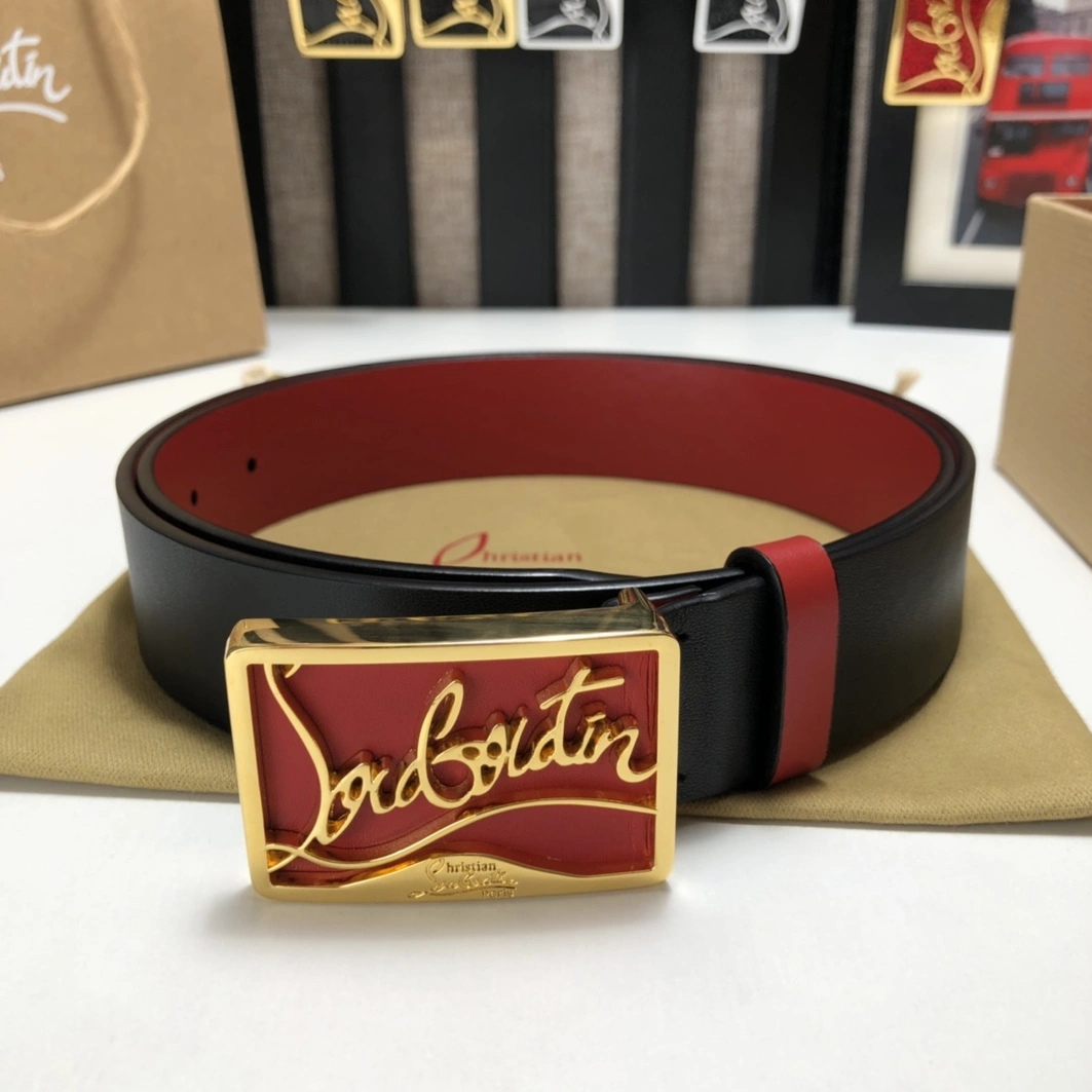 Christian Louboutin CL AAA Quality Belts Bright 3407