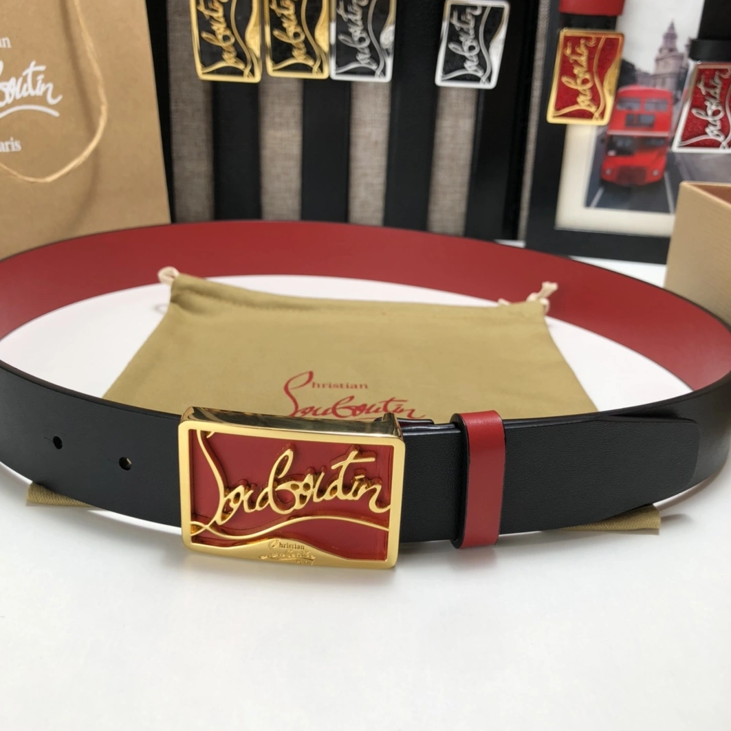 Christian Louboutin CL AAA Quality Belts Bright 3407