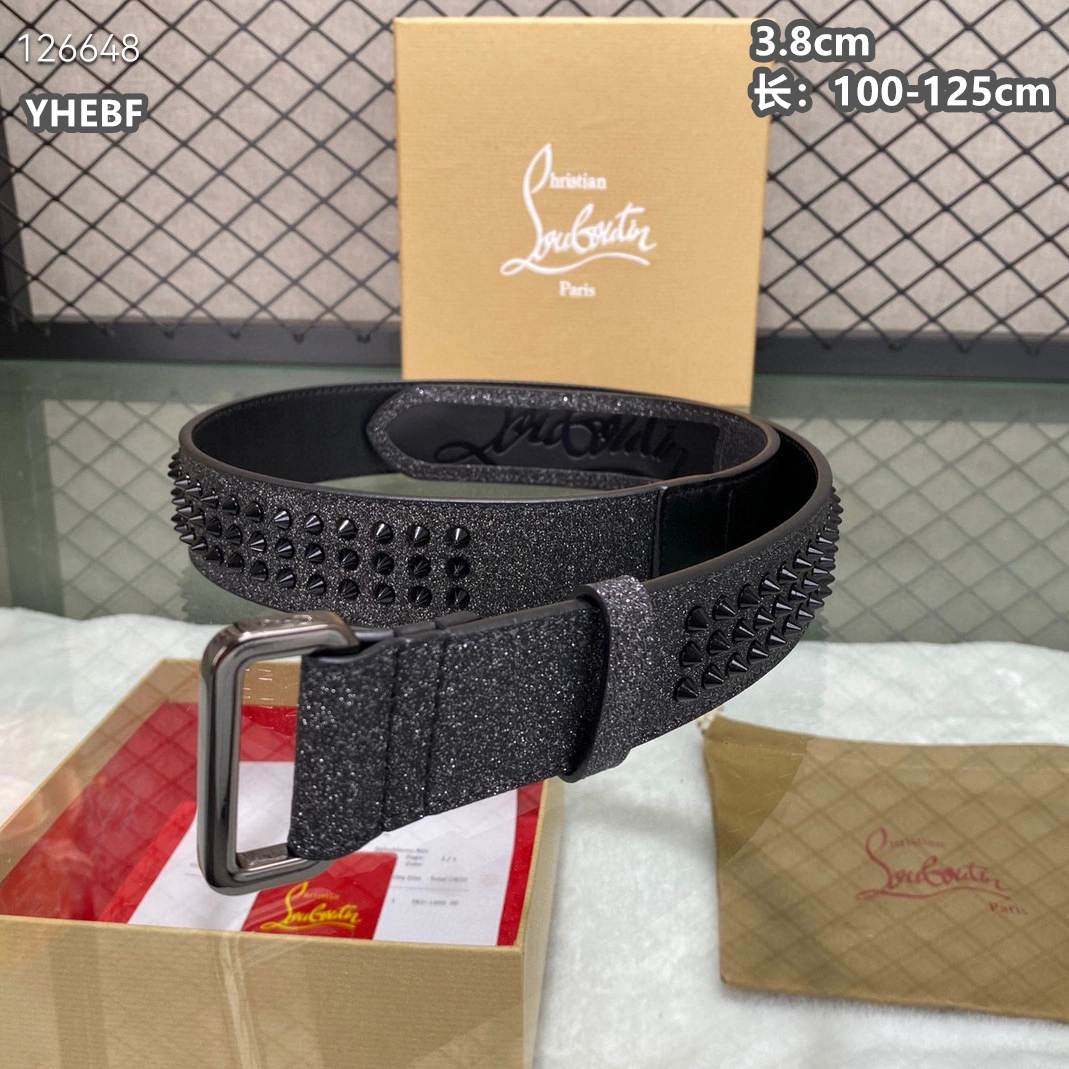 Christian Louboutin CL AAA Quality Belts For Men Practical 392