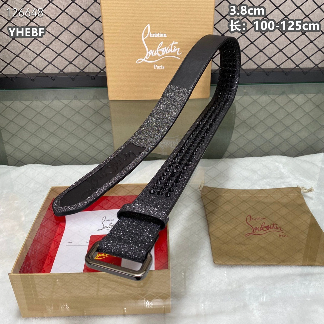 Christian Louboutin CL AAA Quality Belts For Men Practical 392