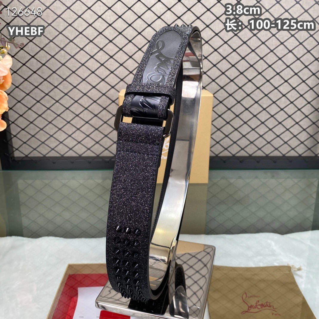 Christian Louboutin CL AAA Quality Belts For Men Practical 392