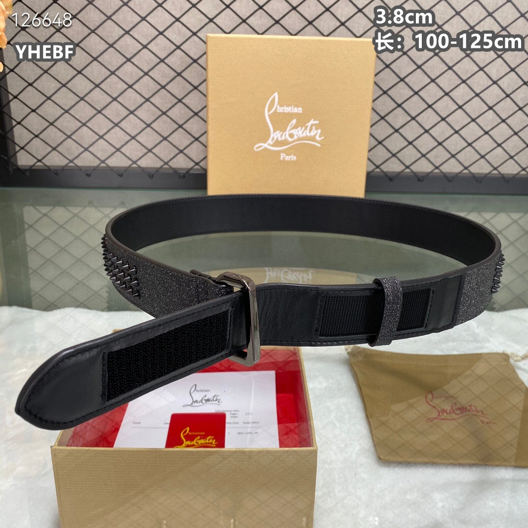 Christian Louboutin CL AAA Quality Belts For Men Practical 392