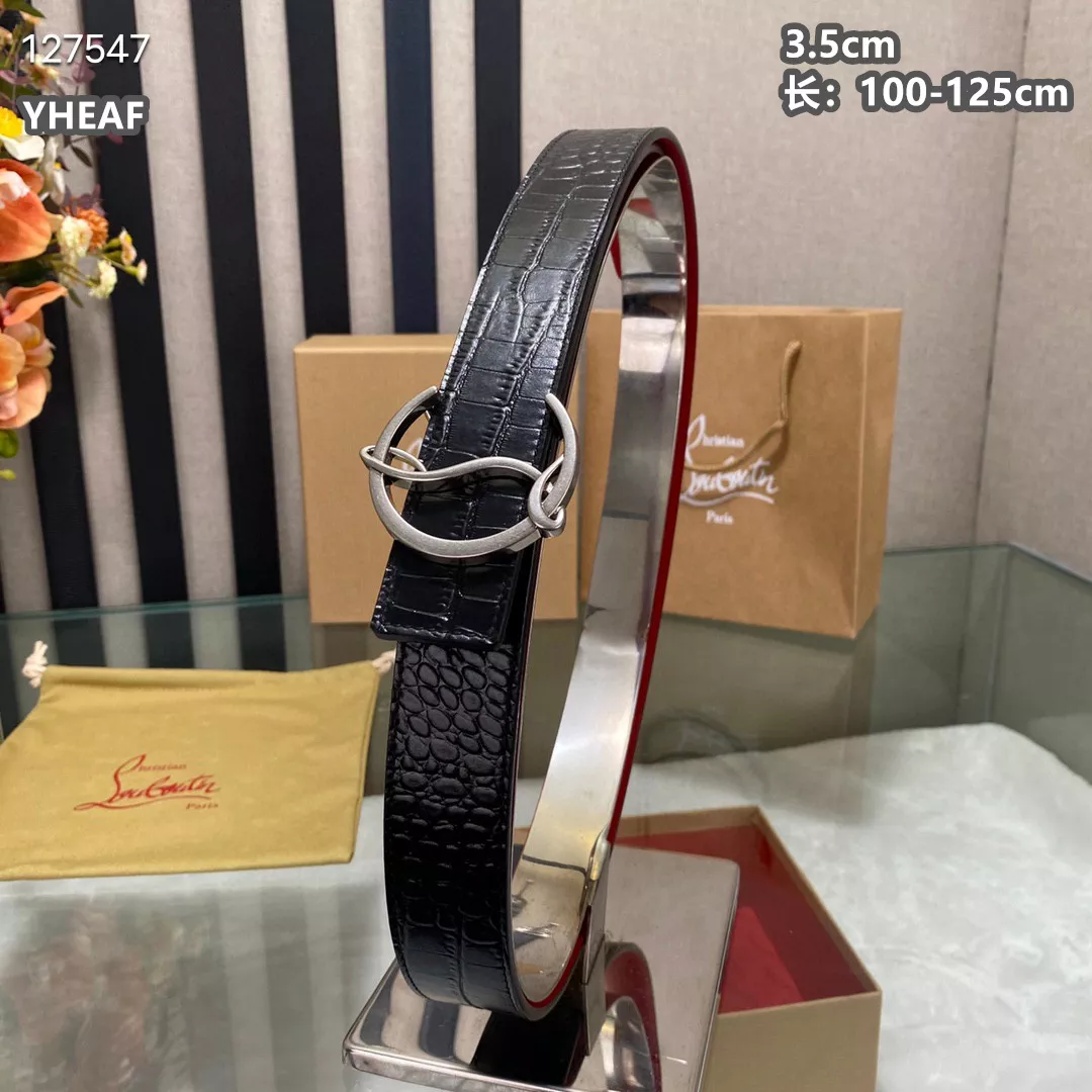Christian Louboutin CL AAA Quality Belts For Unisex Trendy 1600