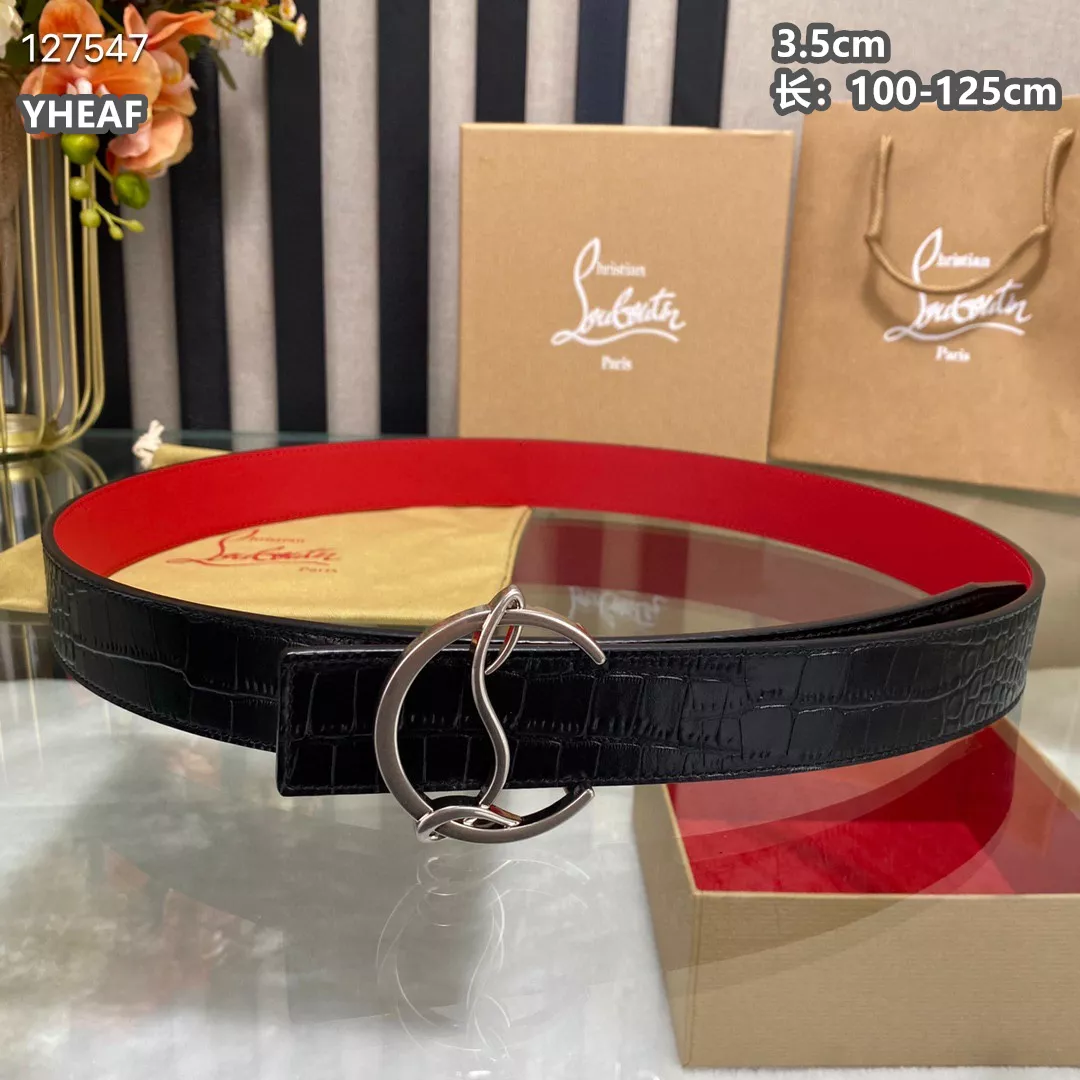 Christian Louboutin CL AAA Quality Belts For Unisex Trendy 1600