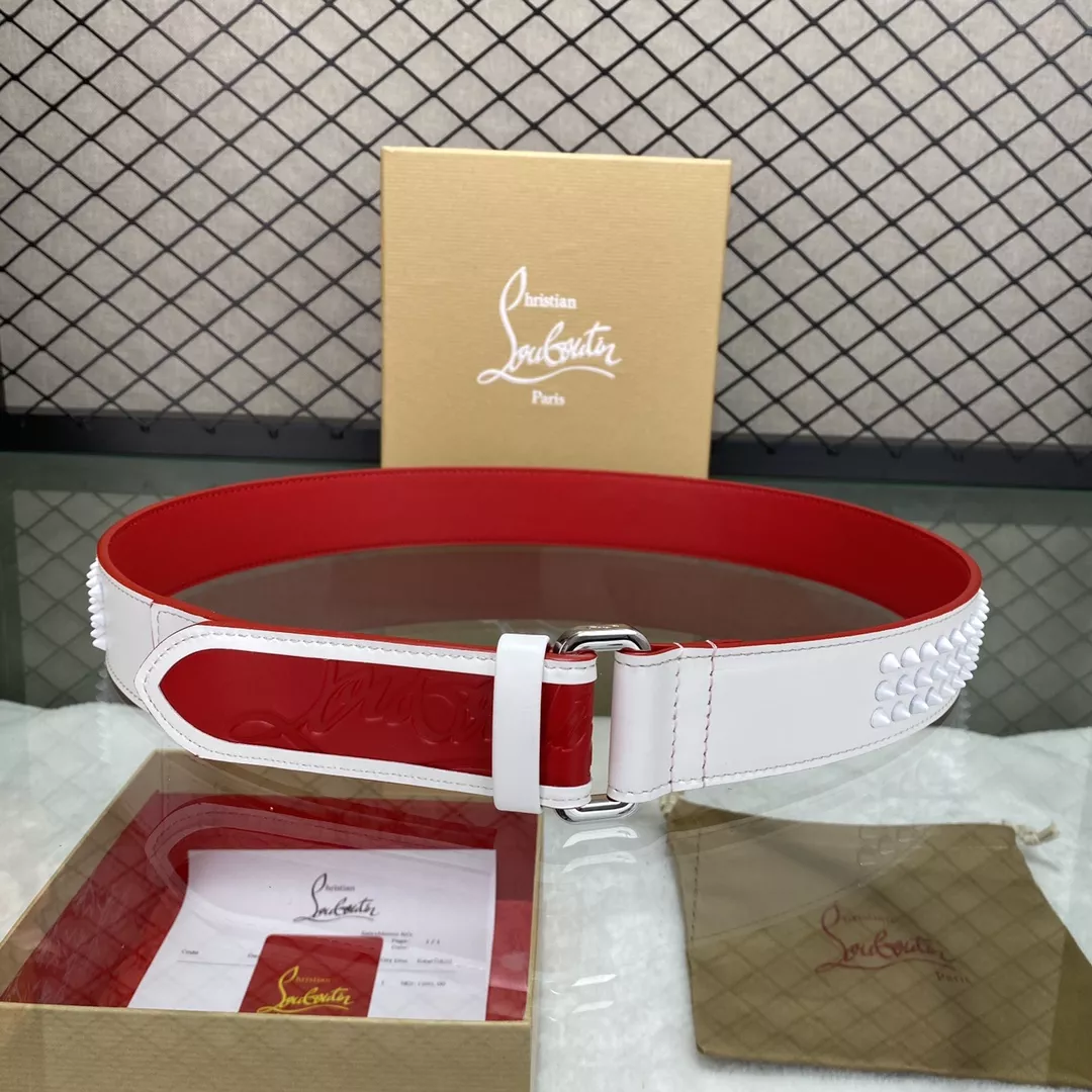 Christian Louboutin CL AAA Quality Belts In 4.0cm For Men AllSeason 6583