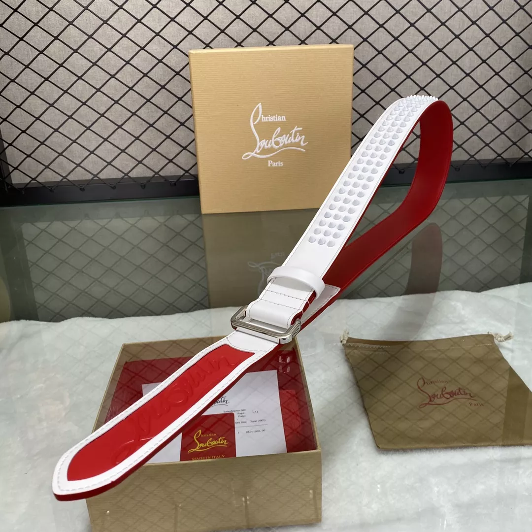 Christian Louboutin CL AAA Quality Belts In 4.0cm For Men AllSeason 6583