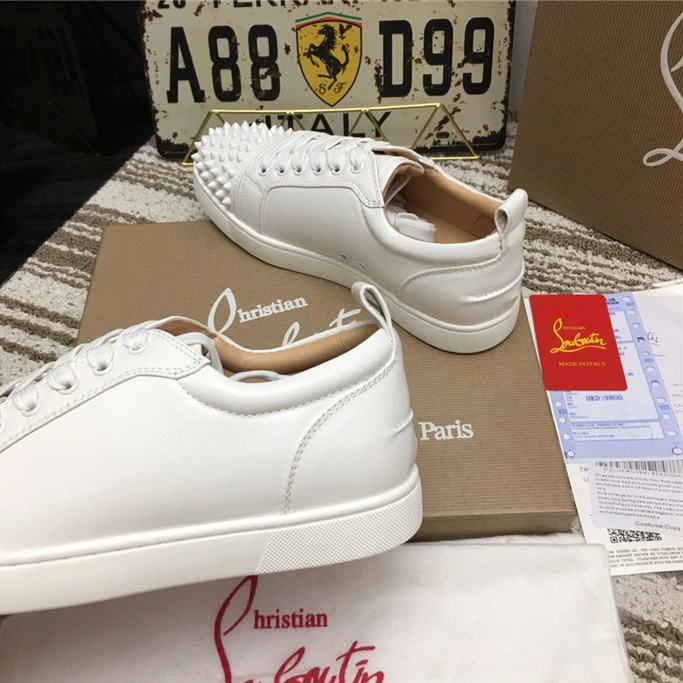 Christian Louboutin CL Casual Shoes For Men Durable 8956
