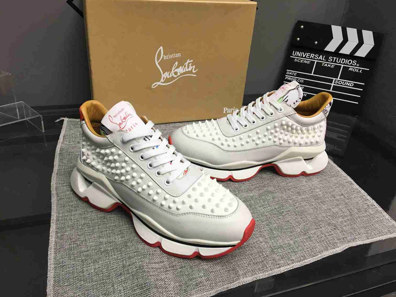 Christian Louboutin CL Casual Shoes For Women Affordable 966