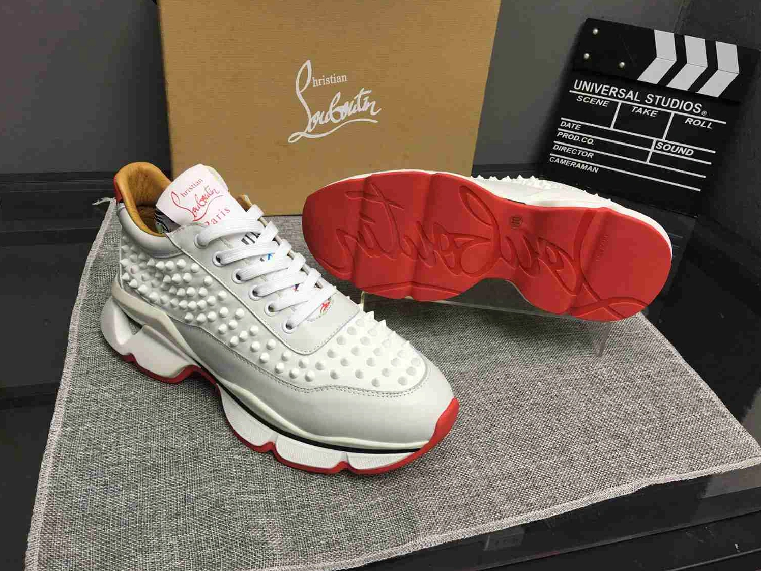 Christian Louboutin CL Casual Shoes For Women Affordable 966