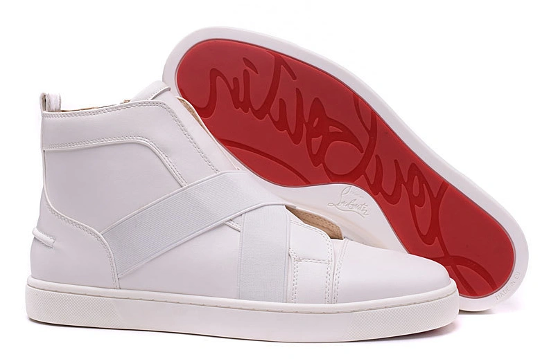 Christian Louboutin CL High Tops Shoes For Men Affordable 3587