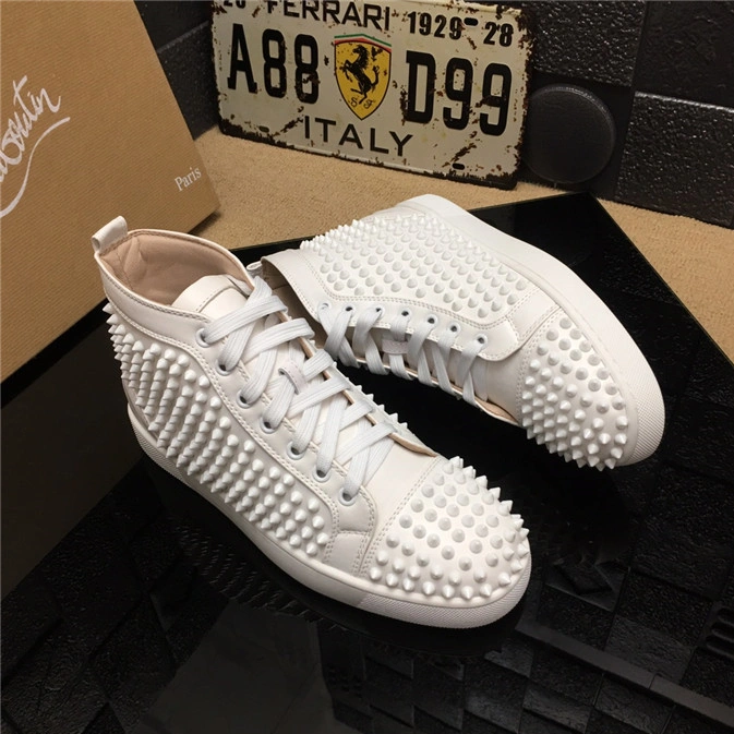 Christian Louboutin CL High Tops Shoes For Men Classic 3956