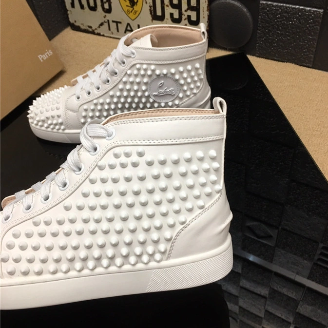 Christian Louboutin CL High Tops Shoes For Men Classic 3956