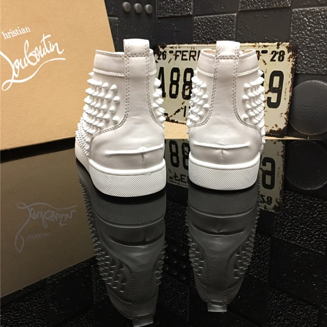 Christian Louboutin CL High Tops Shoes For Men Classic 3956