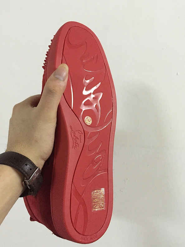 Christian Louboutin CL High Tops Shoes For Men Comfortable 7687