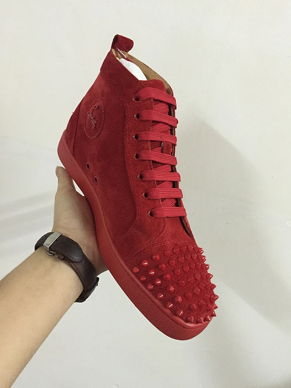 Christian Louboutin CL High Tops Shoes For Men Comfortable 7687