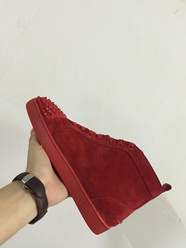 Christian Louboutin CL High Tops Shoes For Men Comfortable 7687