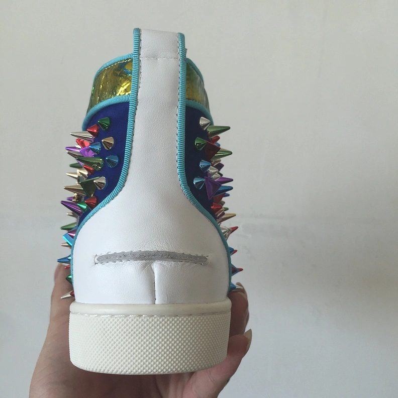 Christian Louboutin CL High Tops Shoes For Men Durable 2714
