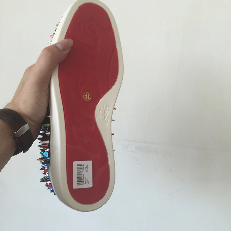 Christian Louboutin CL High Tops Shoes For Men Durable 2714