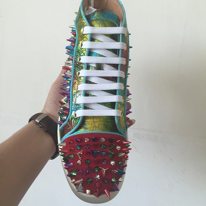 Christian Louboutin CL High Tops Shoes For Men Durable 2714