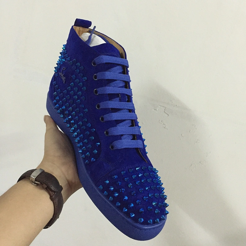 Christian Louboutin CL High Tops Shoes For Men Elegant 6389