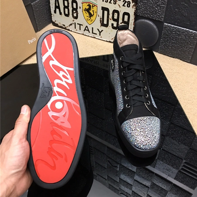 Christian Louboutin CL High Tops Shoes For Men EyeCatching 3015