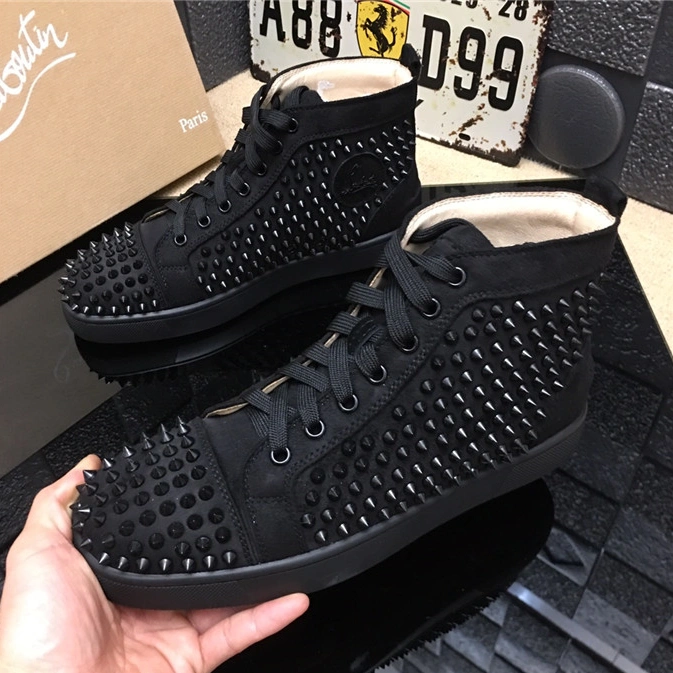 Christian Louboutin CL High Tops Shoes For Men Functional 5410