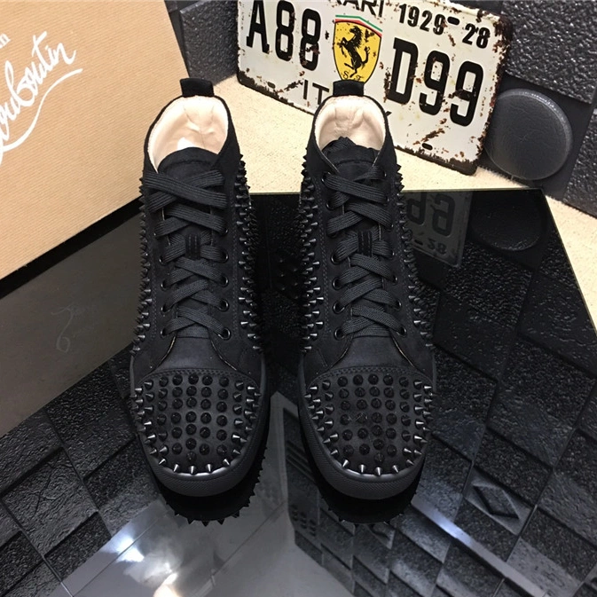Christian Louboutin CL High Tops Shoes For Men Functional 5410