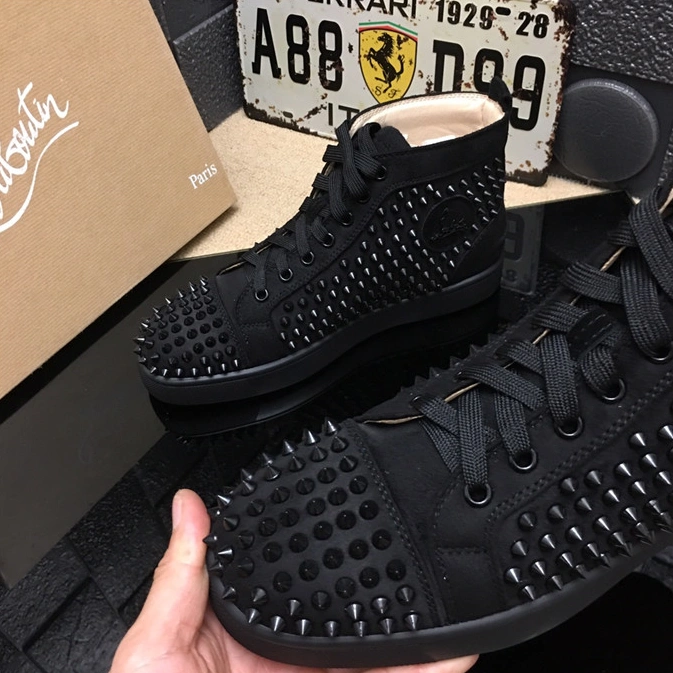 Christian Louboutin CL High Tops Shoes For Men Functional 5410