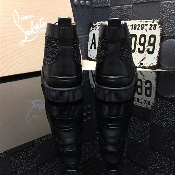 Christian Louboutin CL High Tops Shoes For Men GoodFit 2186